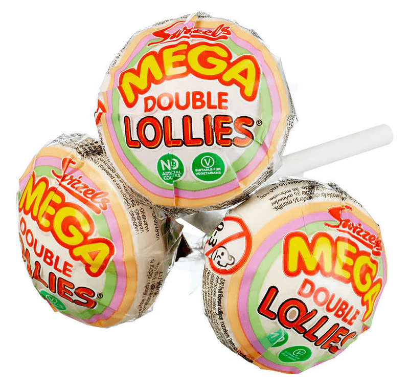 Swizzels Mega Double Lollies 31g - 1 stk