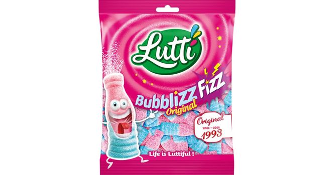 Hovedbilde Bubblizz Fizz Original Lutti 100g