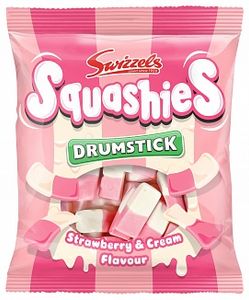 Hovedbilde Swizzels Squashies Drumstick Strawberry & ...