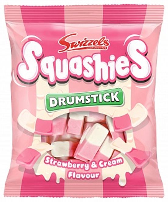 Hovedbilde Swizzels Squashies Drumstick Strawberry & ...