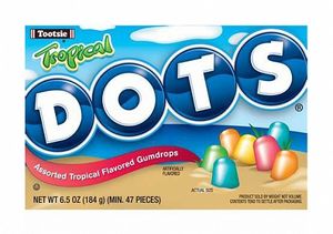 Hovedbilde Dots Tropical Tootsie 184g