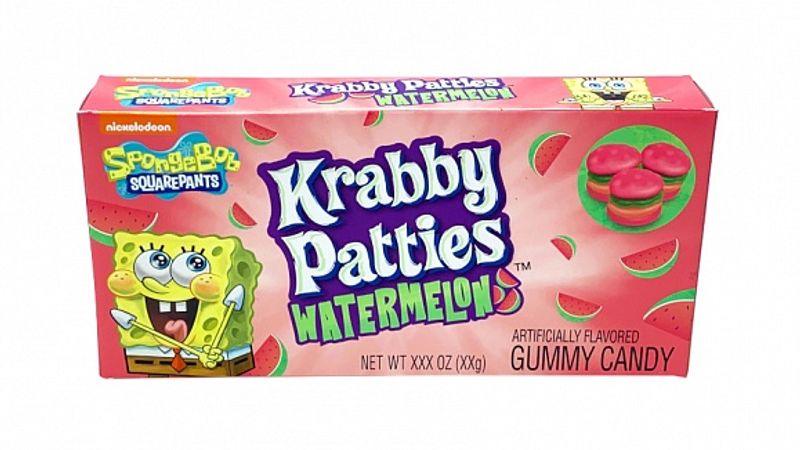 Spongebob Squarepants Krabby Patties Watermelon 72g