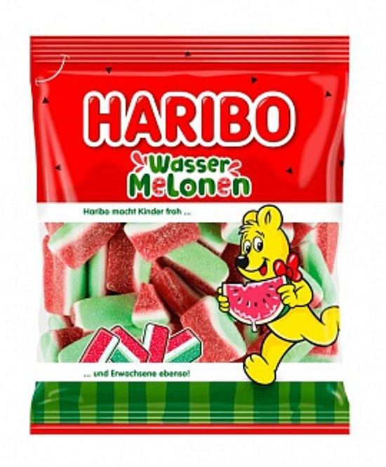 Hovedbilde Haribo Wasser Melonen 160g