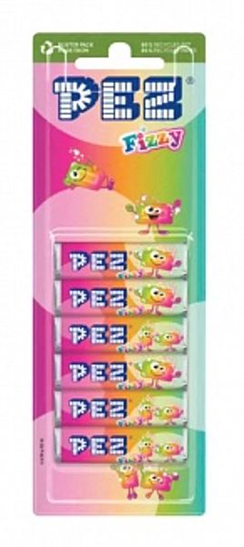 PEZ Refill Fizzy 6 PK 51g