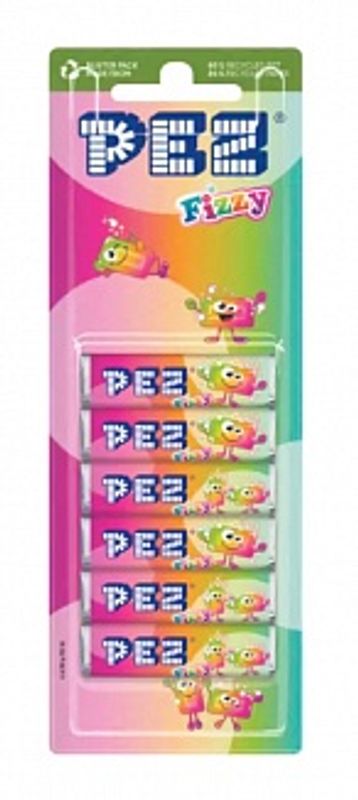 PEZ Refill Fizzy 6 PK 51g