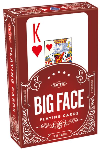 Tactic Playing Cards Big Face