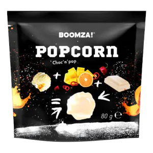 Hovedbilde Popcorn Hot Mango & Orange Boomza! 80g