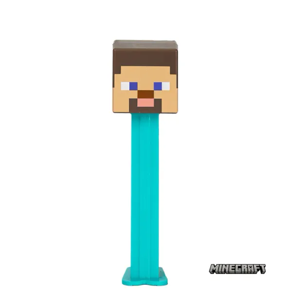 PEZ Figur + 2 PK Drops - Minecraft Steve