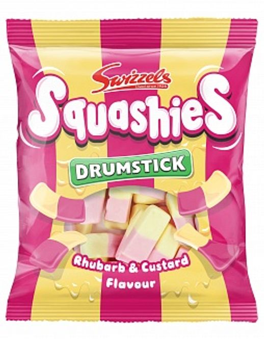 Hovedbilde Swizzels Squashies Drumstick Rhubarb & ...
