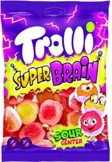 Hovedbilde Trolli Super Brain 175g