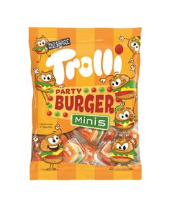 Hovedbilde Trolli Party Burger Minis 10 PK 100g