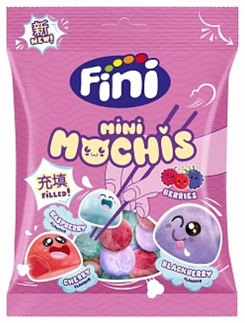 Hovedbilde Fini Mini Mochis Berries 90g