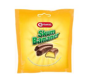 Hovedbilde Carletti Skum Bananer 100g